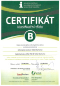 certifikát