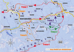 Trasy pro skialpinismus