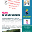 Ski klub Velké Karlovice rozšiřuje své sportovní aktivity pro děti